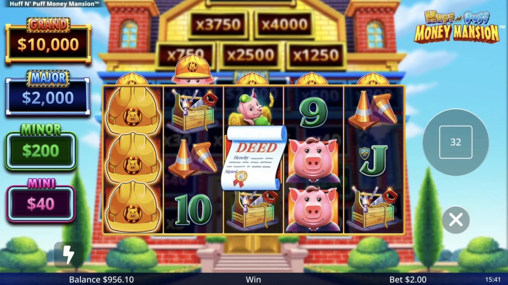 Huff N' Puff Money Mansion